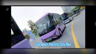Giải pháp giao thông đô thị xe buýt mini chạy điện 5,4m